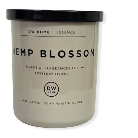 (3) DW Home Richly Scented Candles Small Single Wick 3.8 oz. - HEMP Blossom - Picture 1 of 3